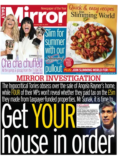 Read full digital edition of Daily Mirror newspaper from UK