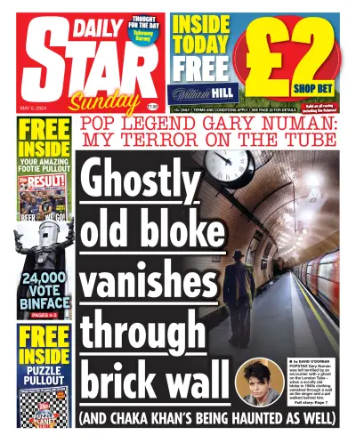 Read full digital edition of Daily Star Sunday newspaper from UK