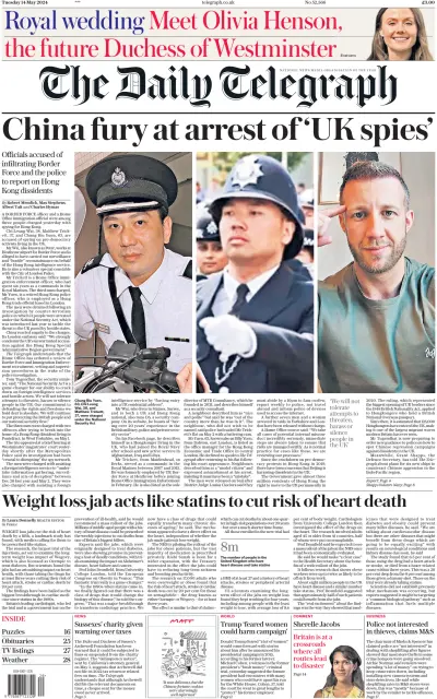 Read full digital edition of The Daily Telegraph newspaper from UK